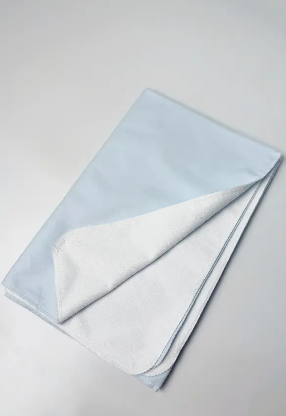 Пеленка непромокаюча байка. Розмір: 90/70. Колір: Блакитний. Home.mama.