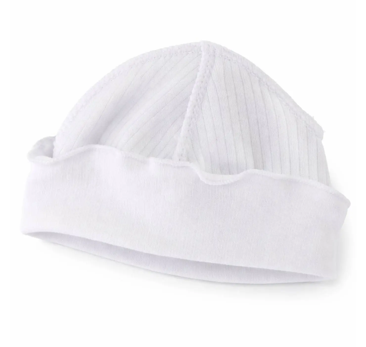Шапочка для новонардженних. Колір : Білий. Розмір: 39. MiniKin