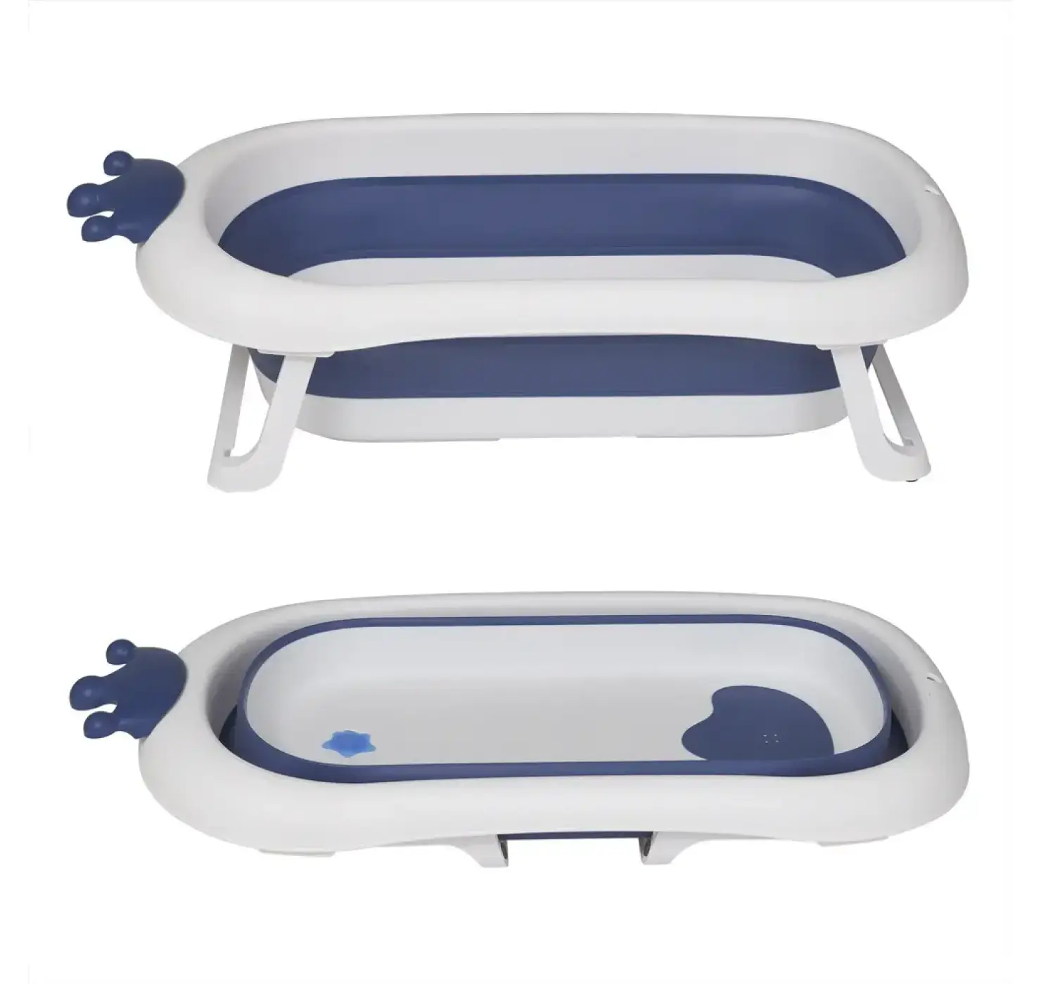 Ванночка для немовлят  ME 1105 CROWN Deep Blue Колір: Блакитний.El Camino. вид 1