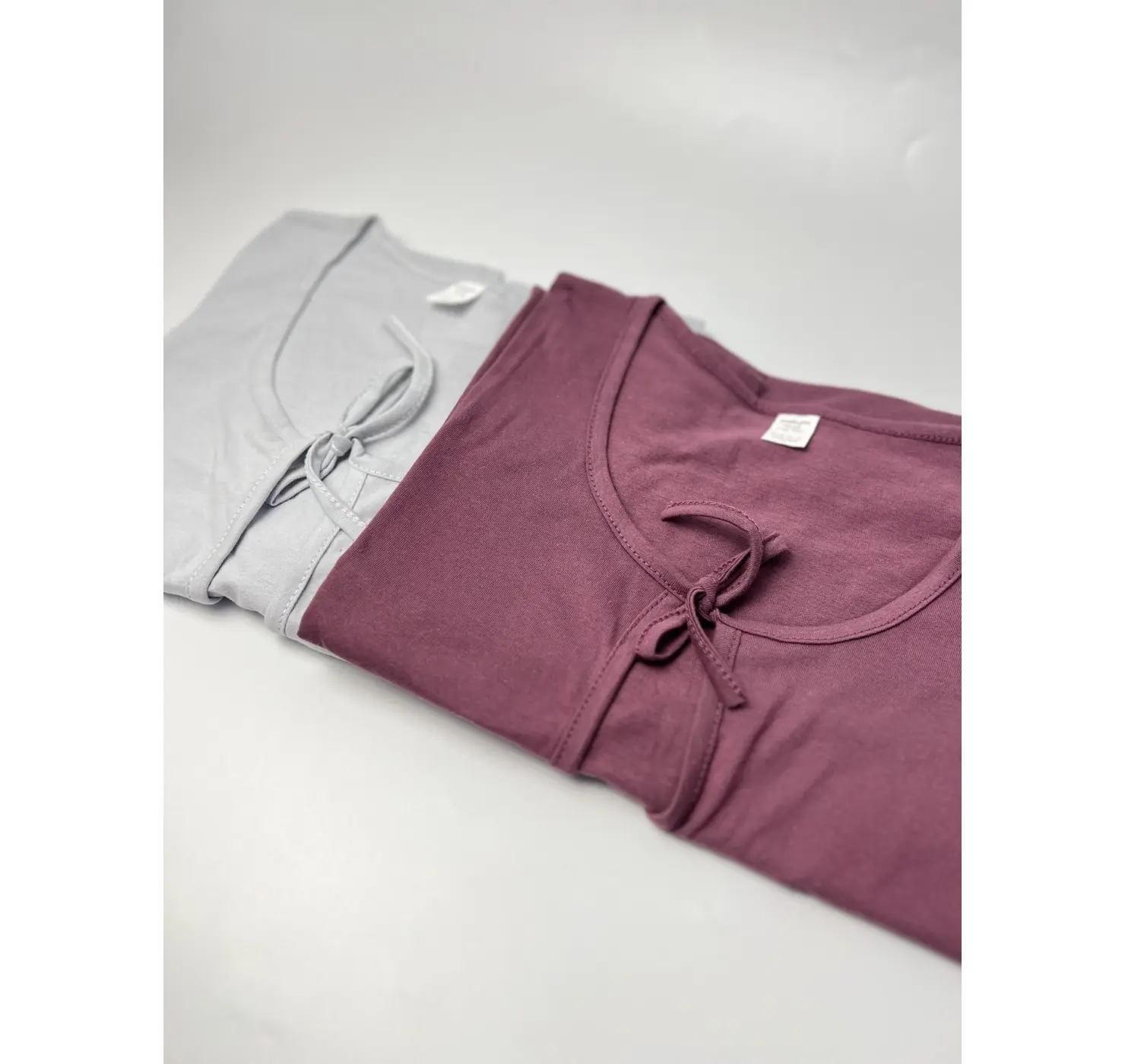 Нічна з великим вирізом на пологи. Розмір: 54/56| Колір: Бургунді. Сонечко