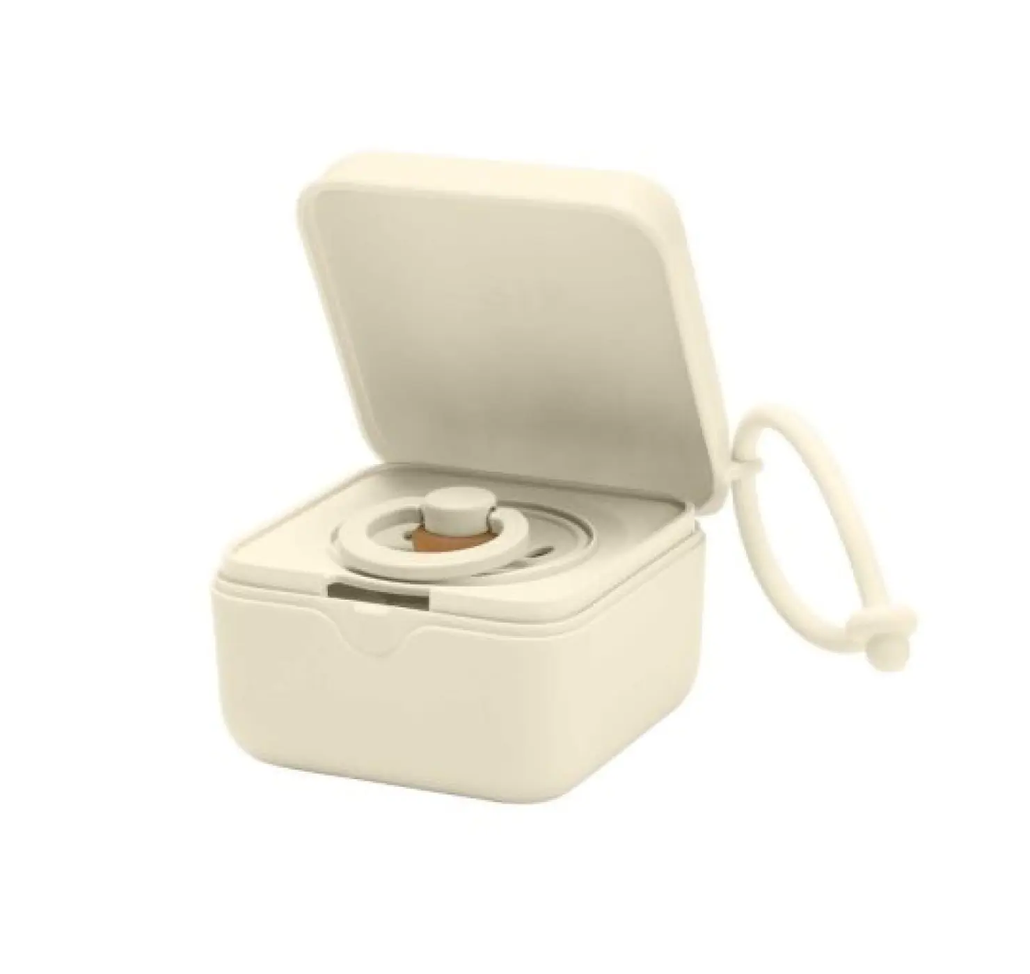 Контейнер для пустушок BIBS Pacifier Box Ivory.BIBS