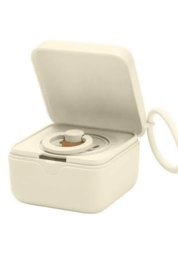 Контейнер для пустушок BIBS Pacifier Box Ivory.BIBS