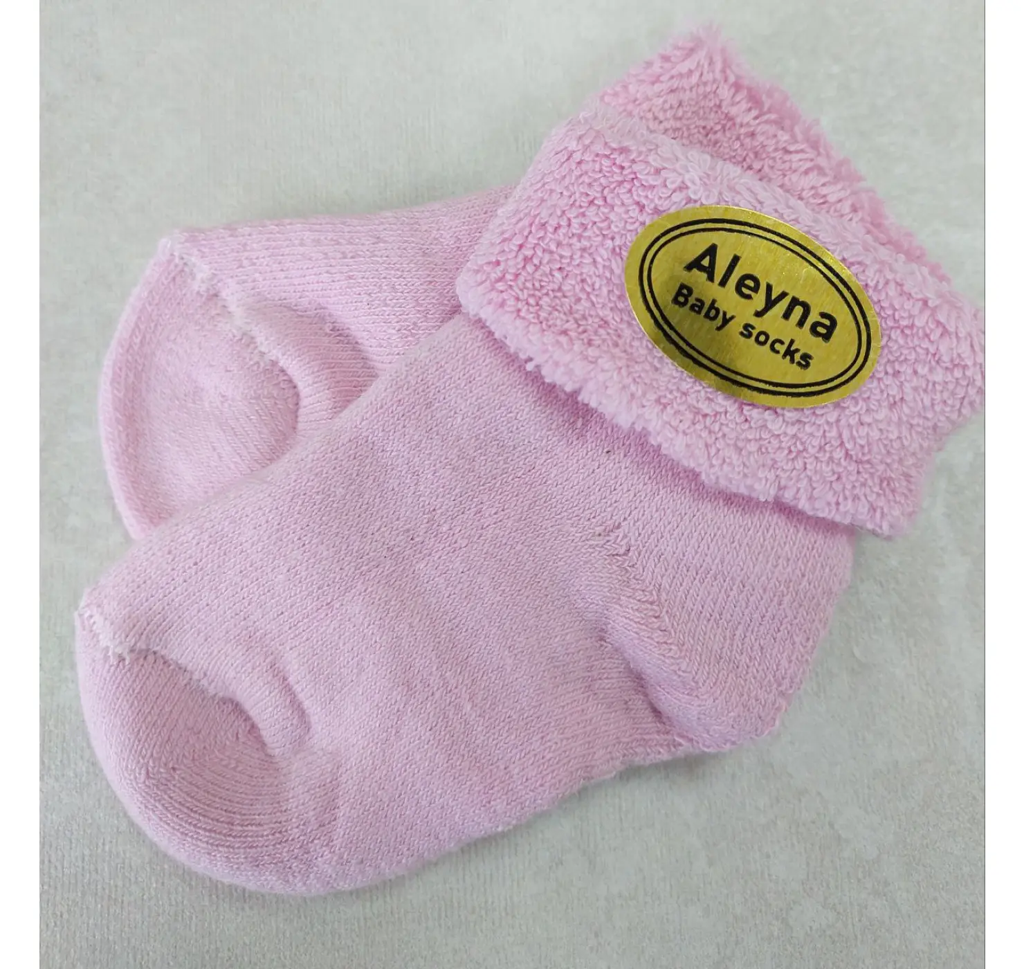 Утеплені махрові шкарпетки. Розмір: 0-6. Колір: Рожевий. Home.mama