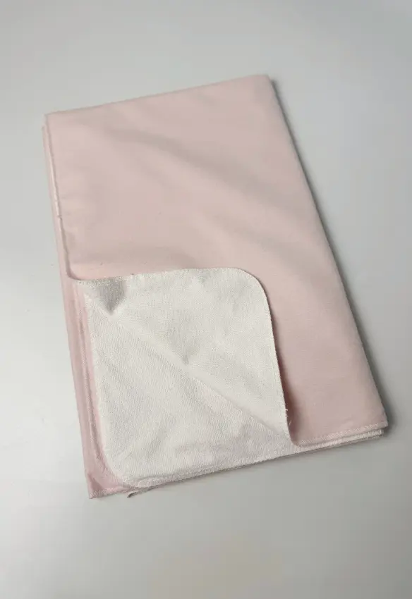 Пеленка непромокаюча байка. Розмір: 90/70. Колір: Світло-Рожевий. Home.mama.