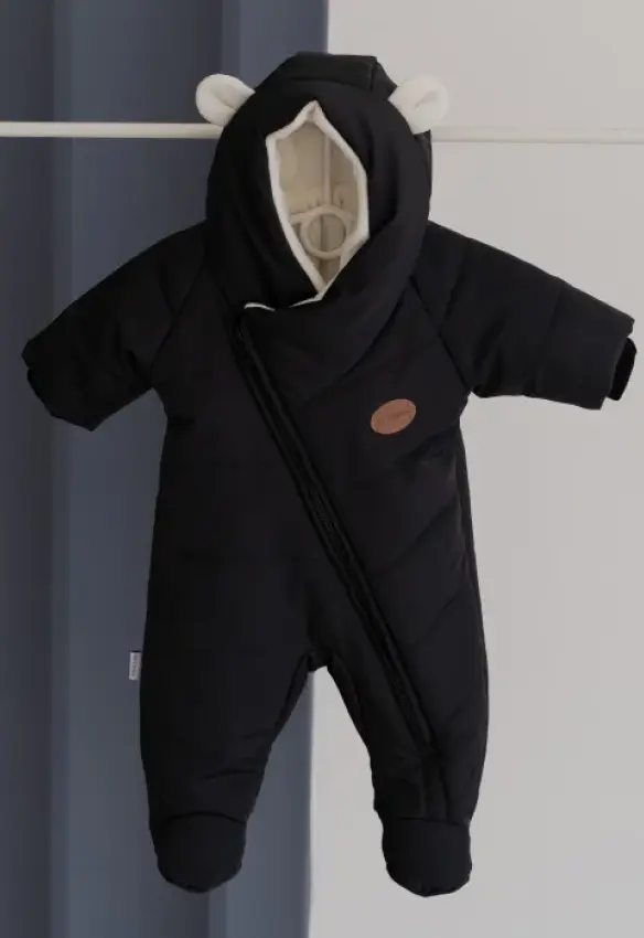 Демісезонний комбінезон "Bellissimo". Колір: Чорний| Розмір: 62 (0-3міс). Kids fantasy