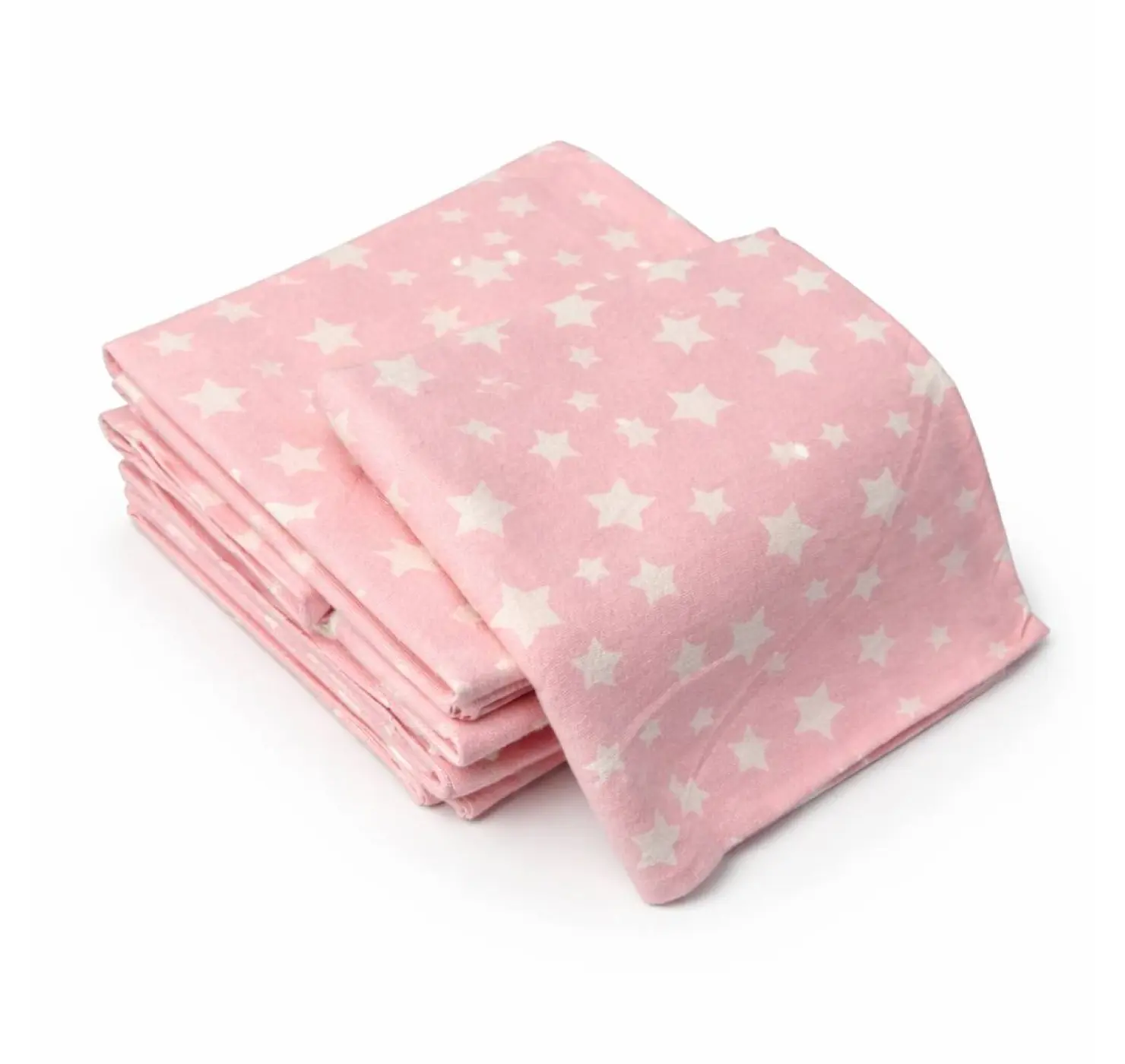 Байкова  пелюшка. Принт Зірка. Матеріал: Байка. Колір : Рожевий.| Розмір: 90х80. Home.mama