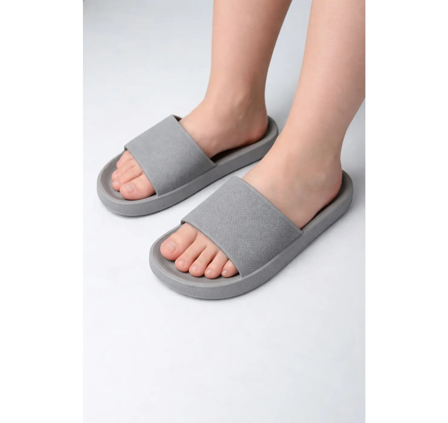 Тапки резинові. Розмір 36/37 | Колір: Сірий. Дрімстан вид 1