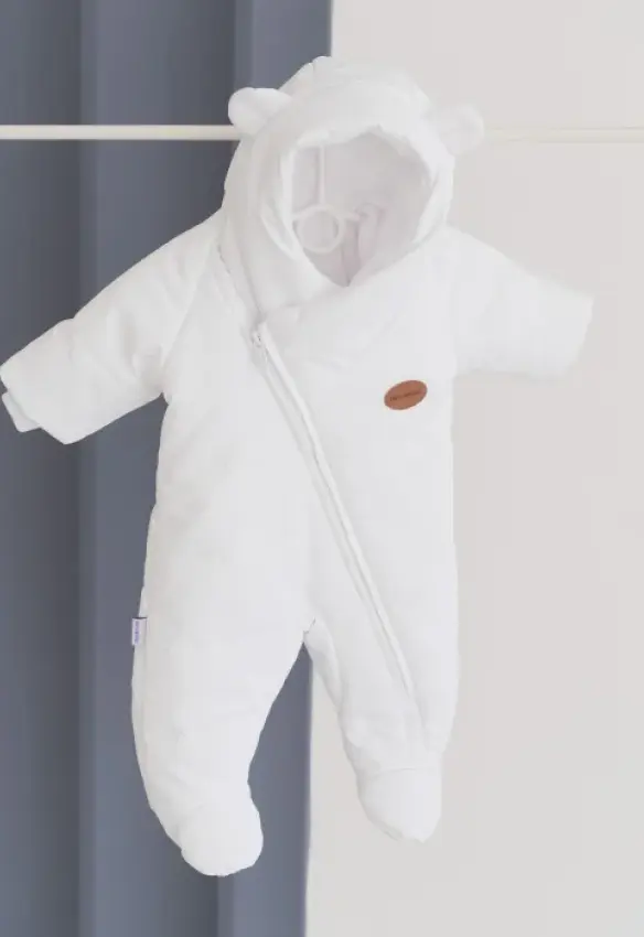 Демісезонний комбінезон "Bellissimo". Колір: Білий| Розмір: 62 (0-3міс). Kids fantasy