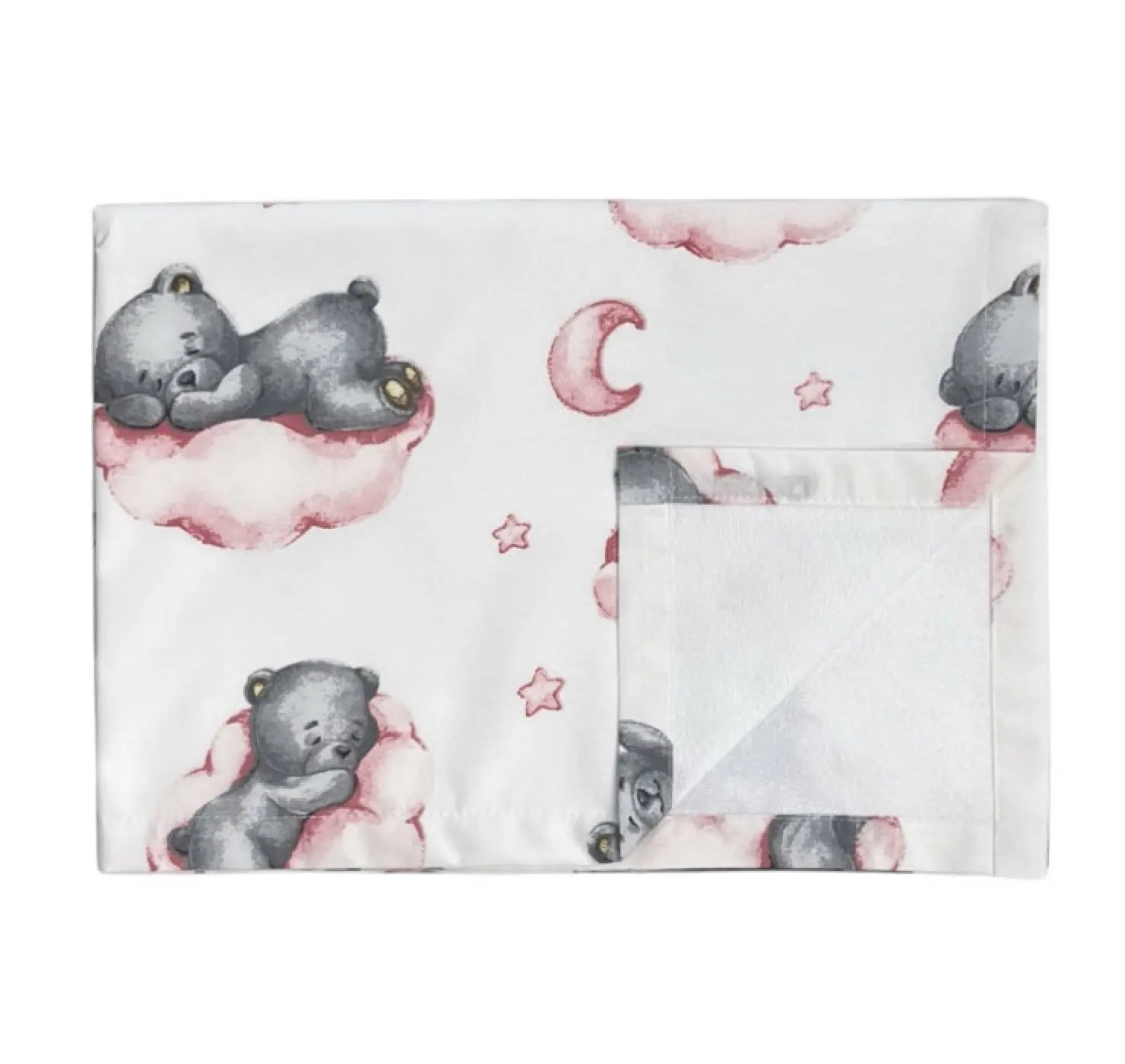 Непромокаюча багаторазова пелюшка. Принт Серце. Колір: Темно-Сірий. Матеріал: Бавовна/Махра. | Розмір: 100*80. Home.mama вид 6