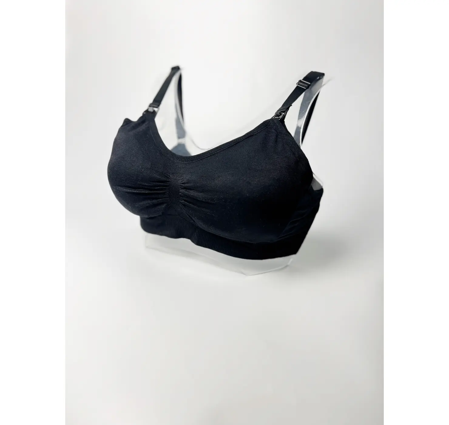 Топ для годування. Колір: Чорний | Розмір: 3XL. Солмаз вид 7