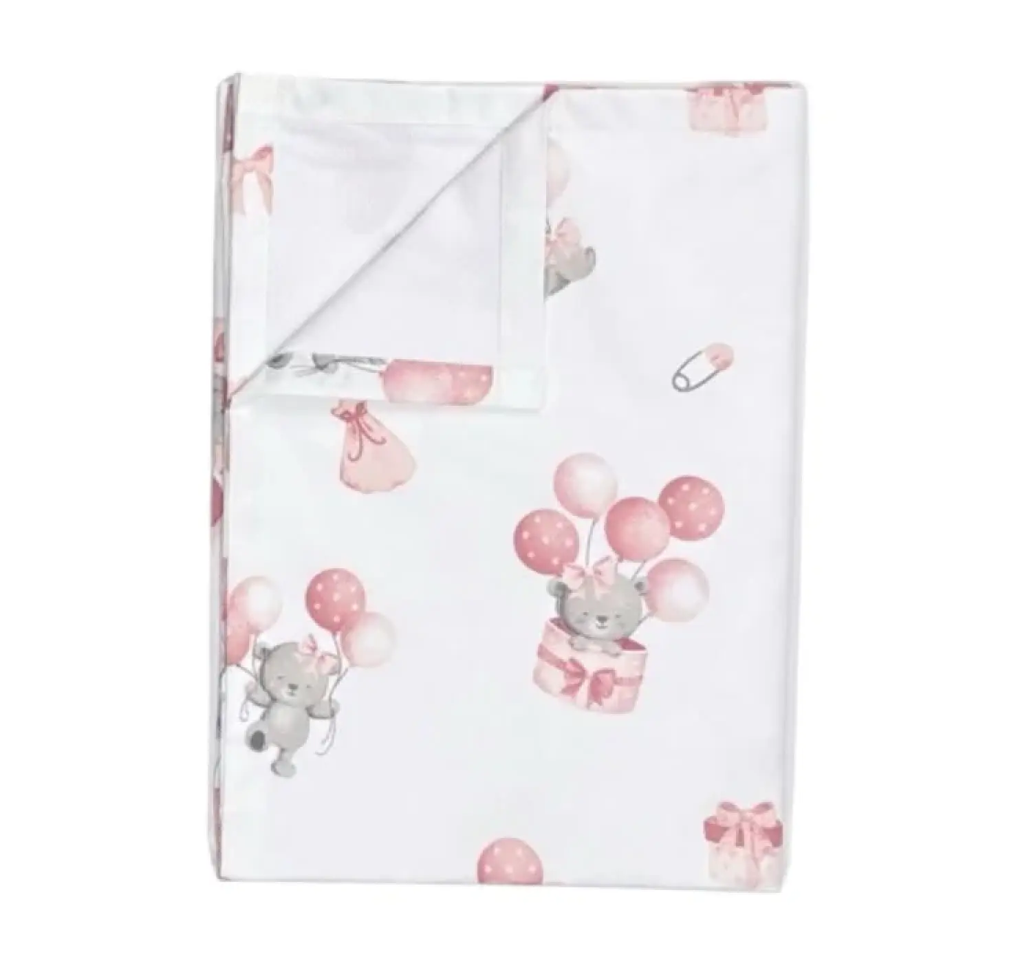 Непромокаюча багаторазова пелюшка. Принт: Сердця. Колір: Мокко. Матеріал: Бавовна/Махра. | Розмір: 50*75. Home.mama вид 6