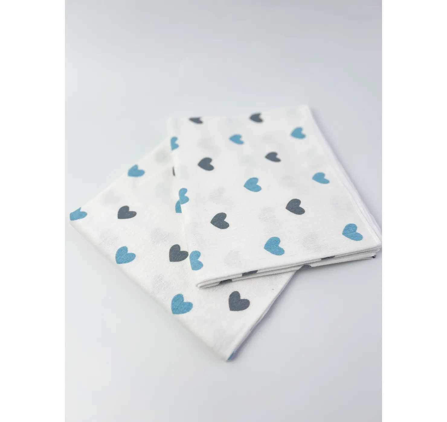 Пелюшка байка Серця. Матеріал: Байка. Колір: Жовтий| Розмір: 90х80. Home.mama вид 4