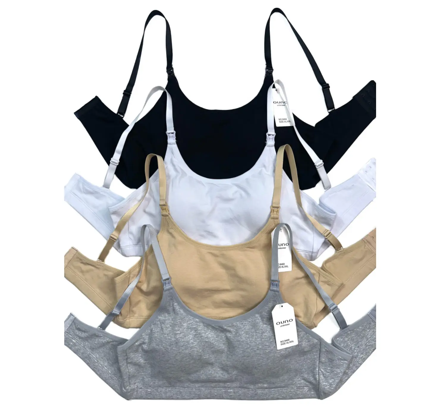 Топ бавовняний для годування. Колір: Асорті | Розмір: M/L | Матеріал: Бавовна. Home.mama