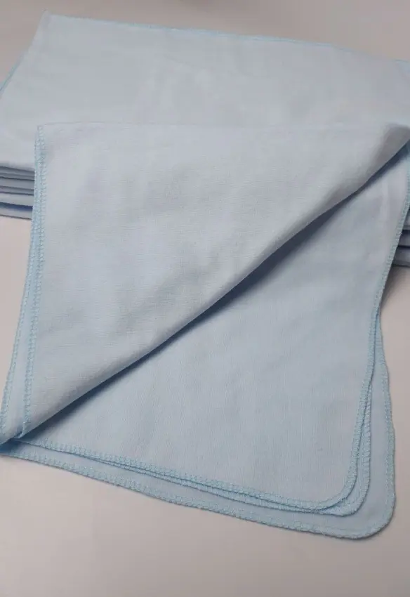 Пелюшка байка Однотон. Колір: Блакитний. Матеріал: Байка. | Розмір: 100х80. Home.mama