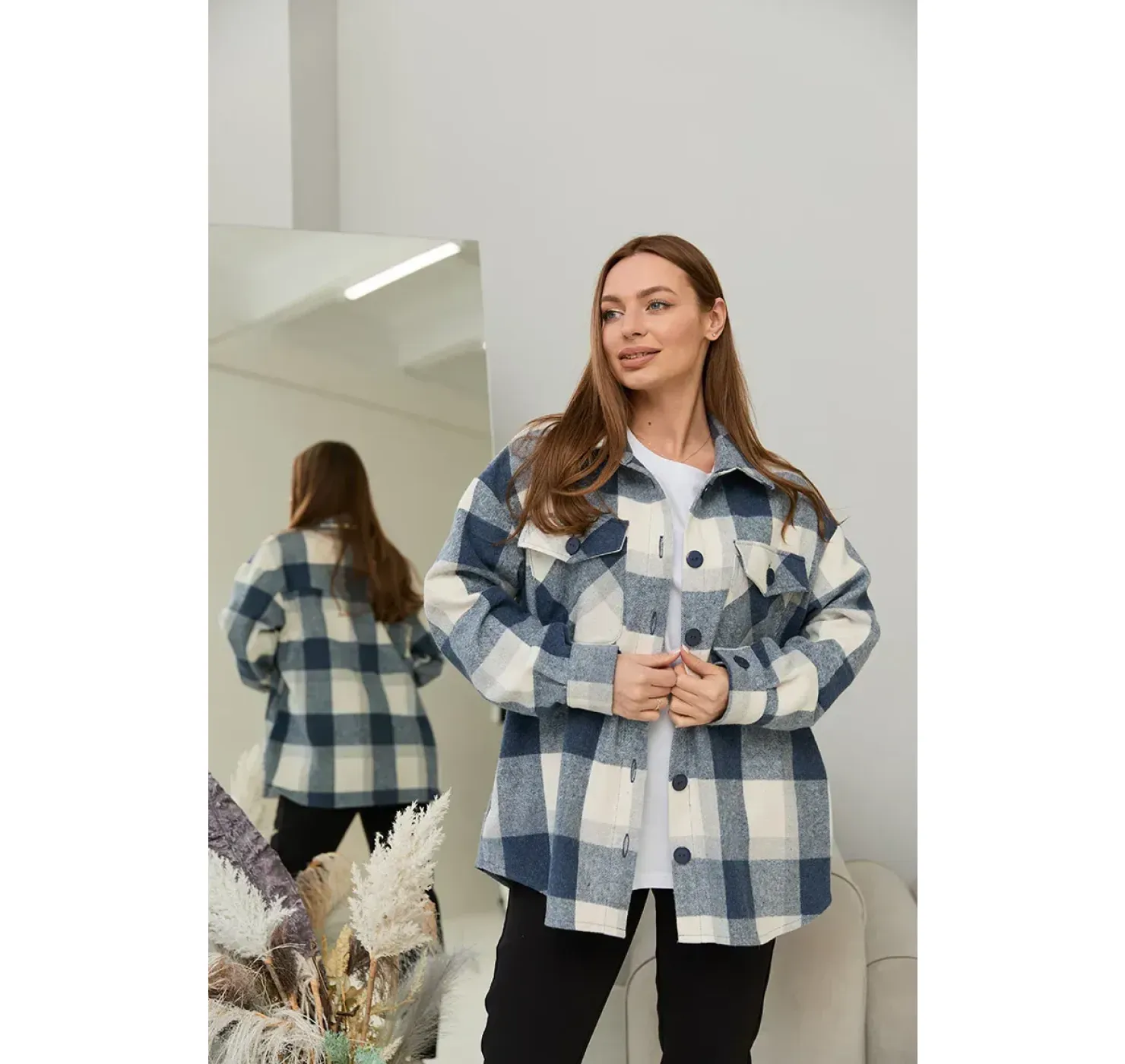 tepla-sorochka-u-klitynku-dlia-vahitnykh-monaco-denim-18696878904575