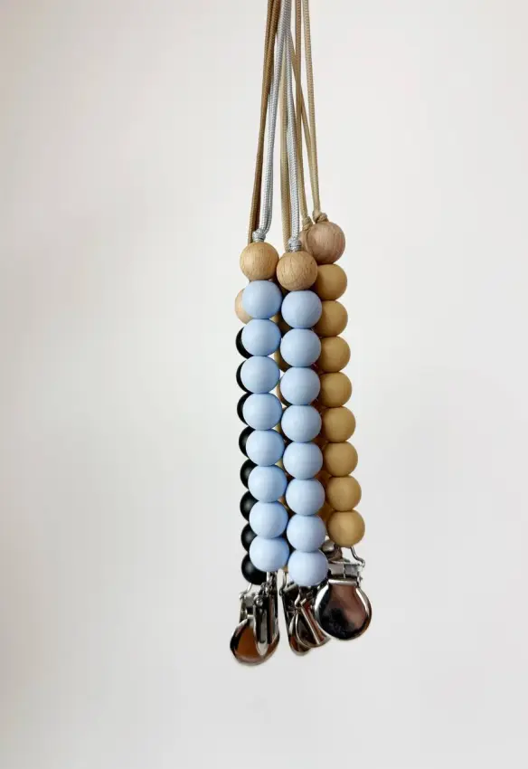 Силіконовий тримач Classic. Колір: Блакитний. Home.mama