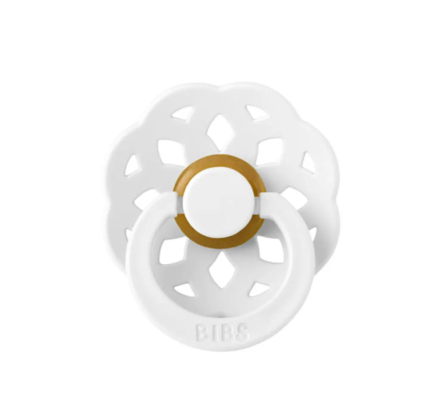 Пустушка BIBS Boheme Latex Round (кругла) – Vanilla. BIBS вид 4