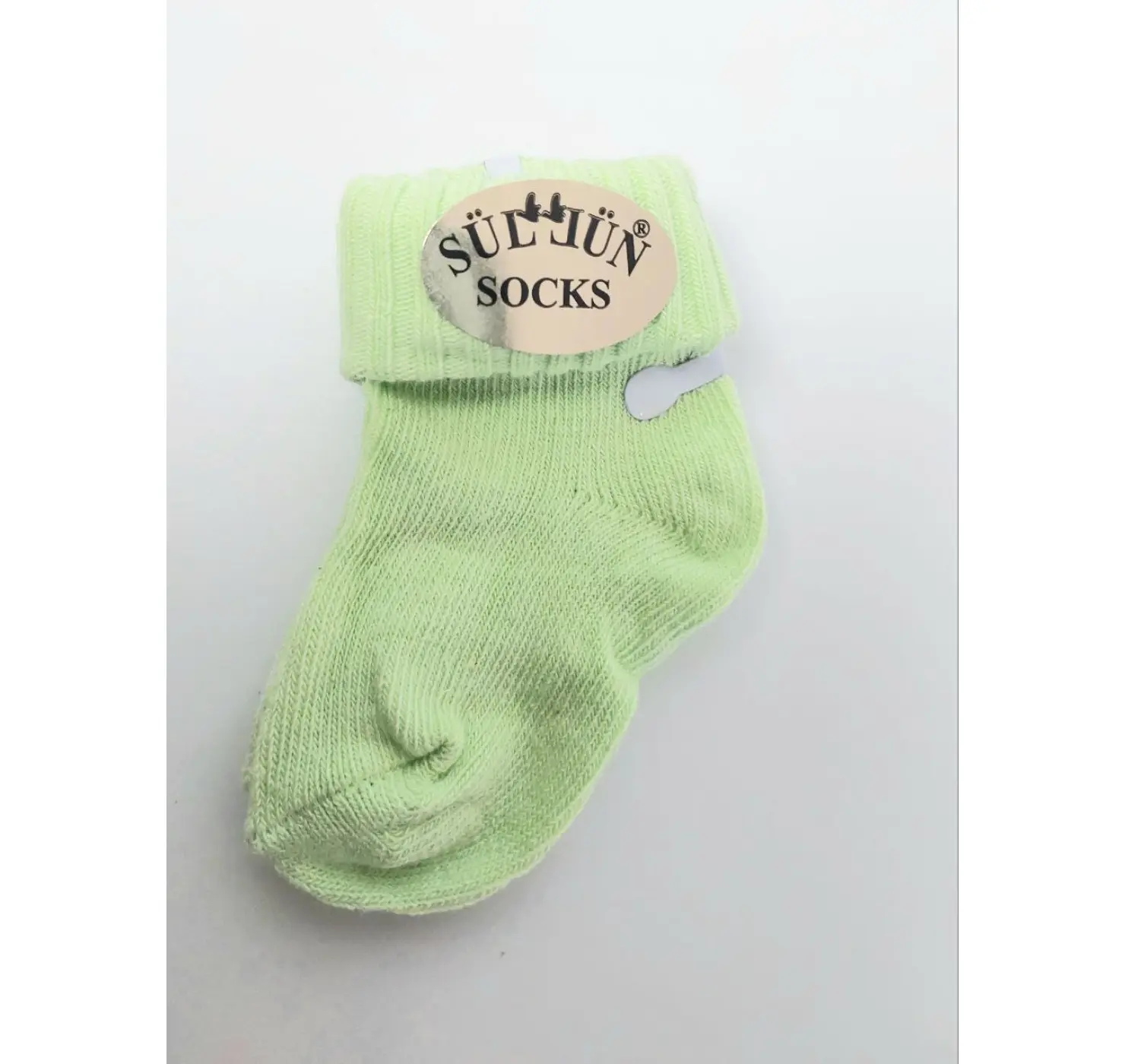 Шкарпетки тонкі. Розмір: 0-6. Колір: Жовтий. Home.mama вид 3