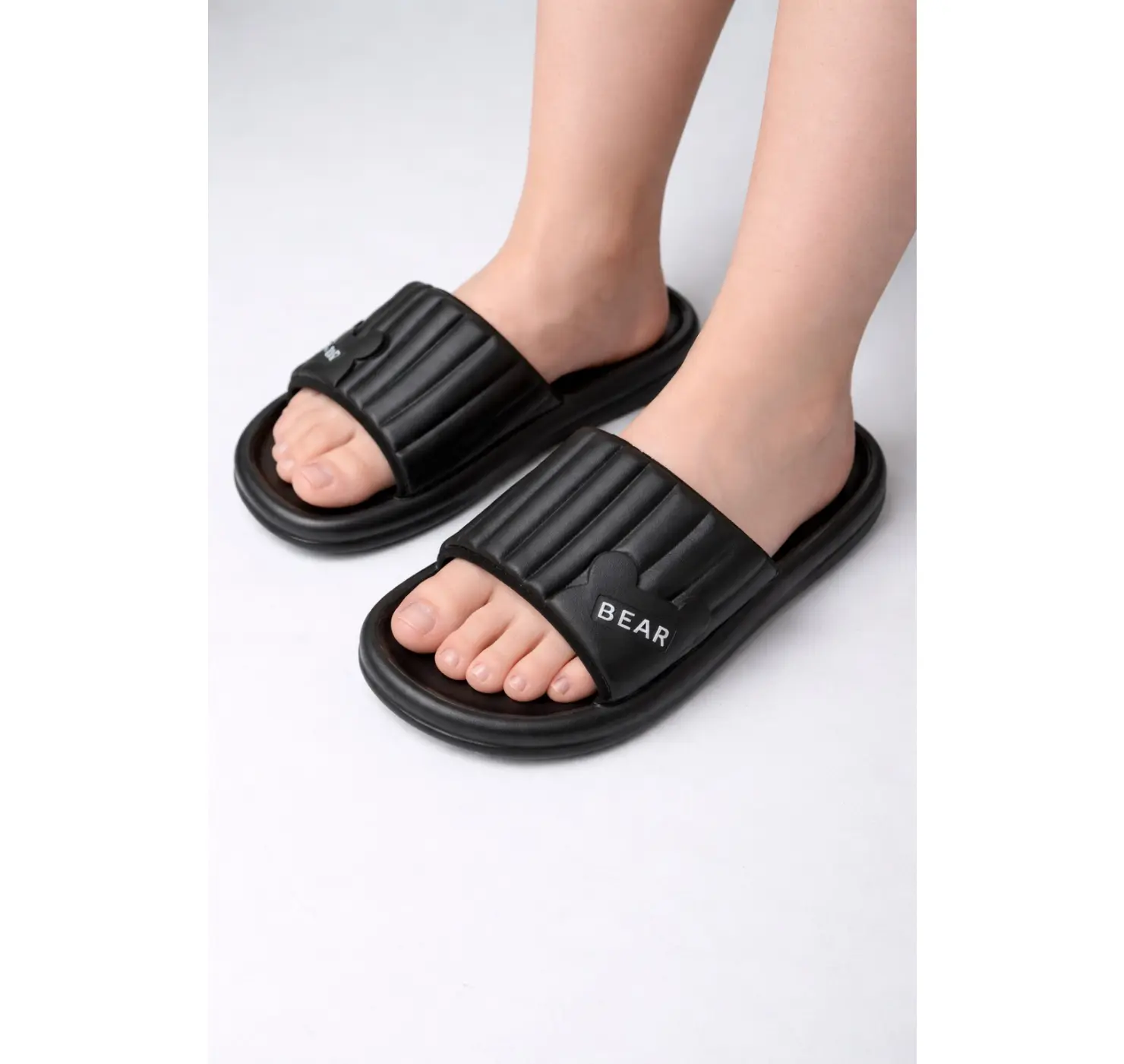 Тапки резинові. Розмір 36.| Колір: Чорний. Дрімстан вид 1