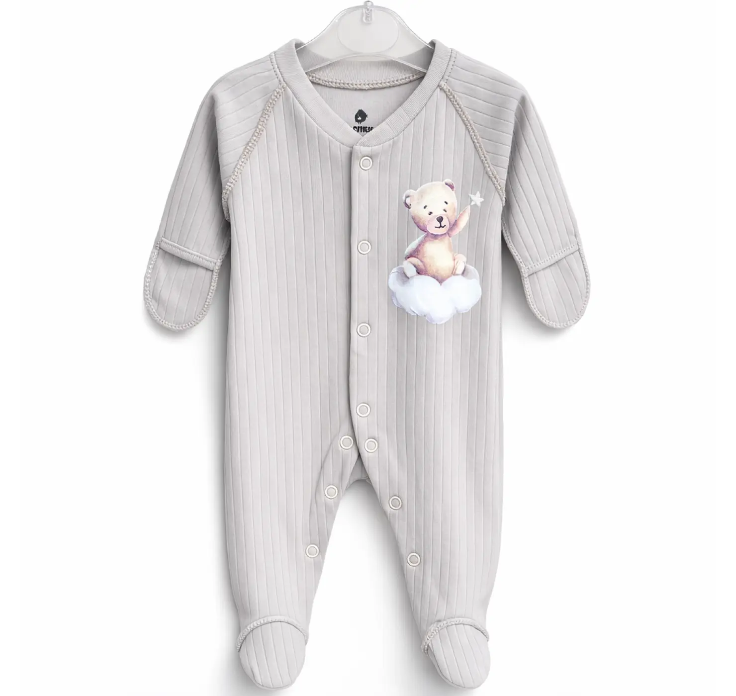 Чоловічок на кнопці. Розмір: 56| Колір: Димчастий. Minikin