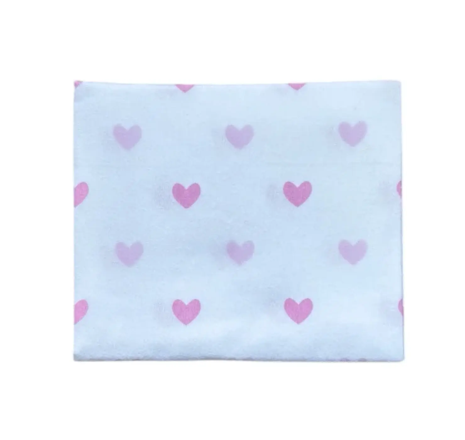 Пелюшка байка Серця. Матеріал: Байка. Колір: Жовтий| Розмір: 90х80. Home.mama вид 3