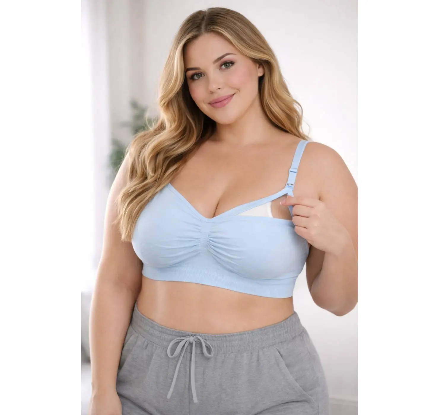 Топ для годування. Колір: Чорний | Розмір: 3XL. Солмаз вид 11