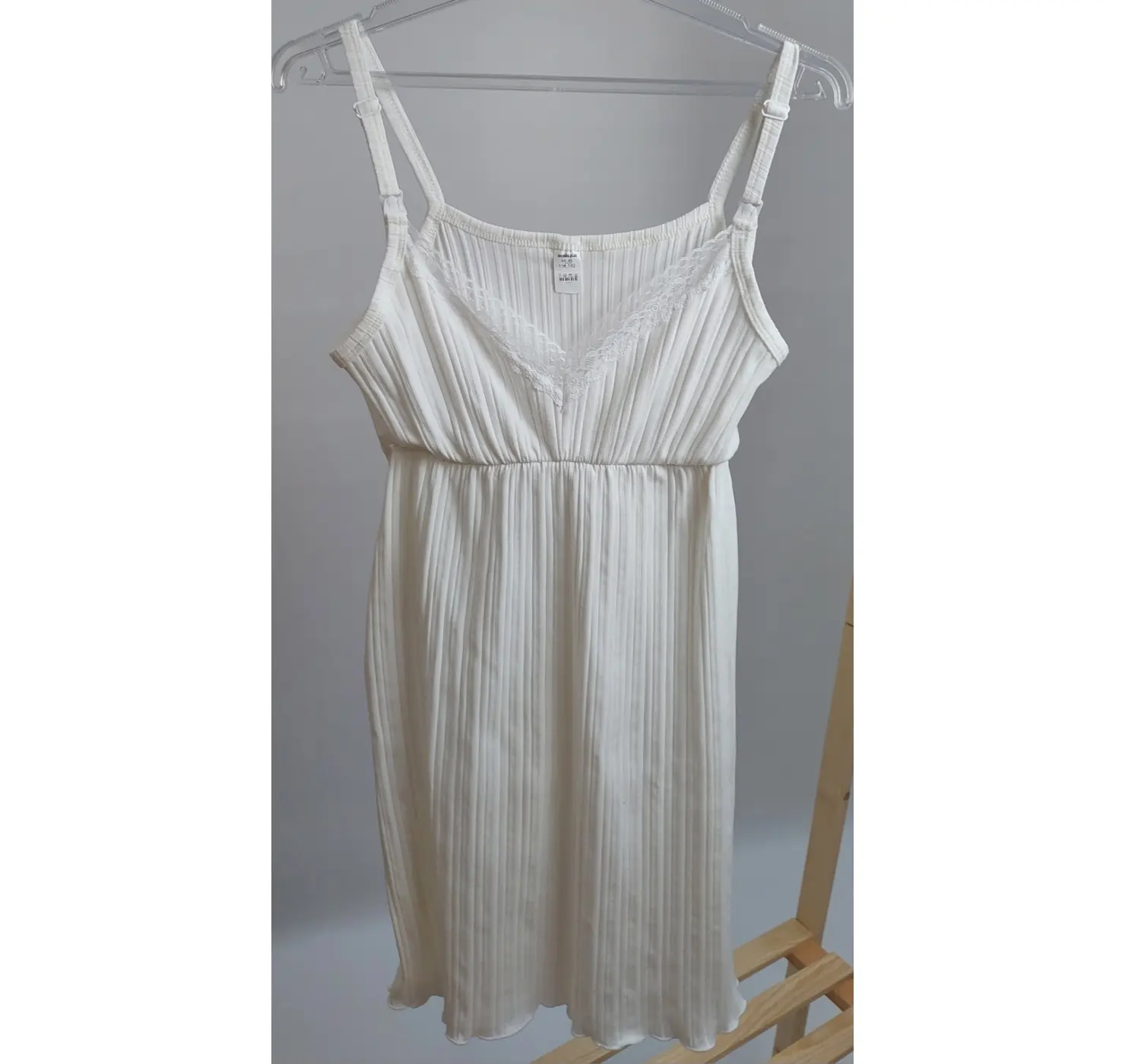 Нічна сорочка для годування рапорт. На кліпсі. Розмір: 44/46| Колір: Молочний. Сонечко