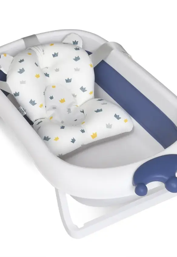 Ванночка для немовлят  ME 1105 CROWN Deep Blue Колір: Блакитний.El Camino.