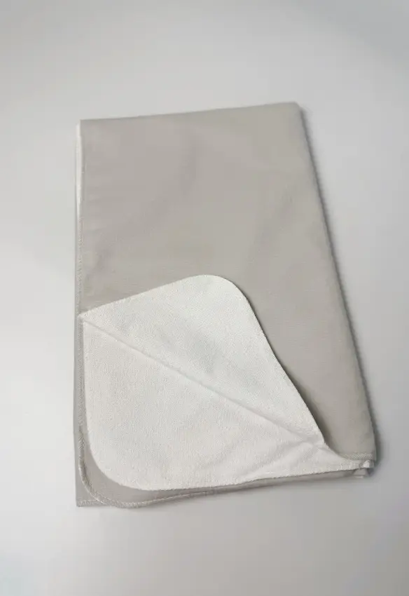 Пеленка непромокаюча байка. Розмір: 90/70. Колір: Світло-Сірий. Home.mama.