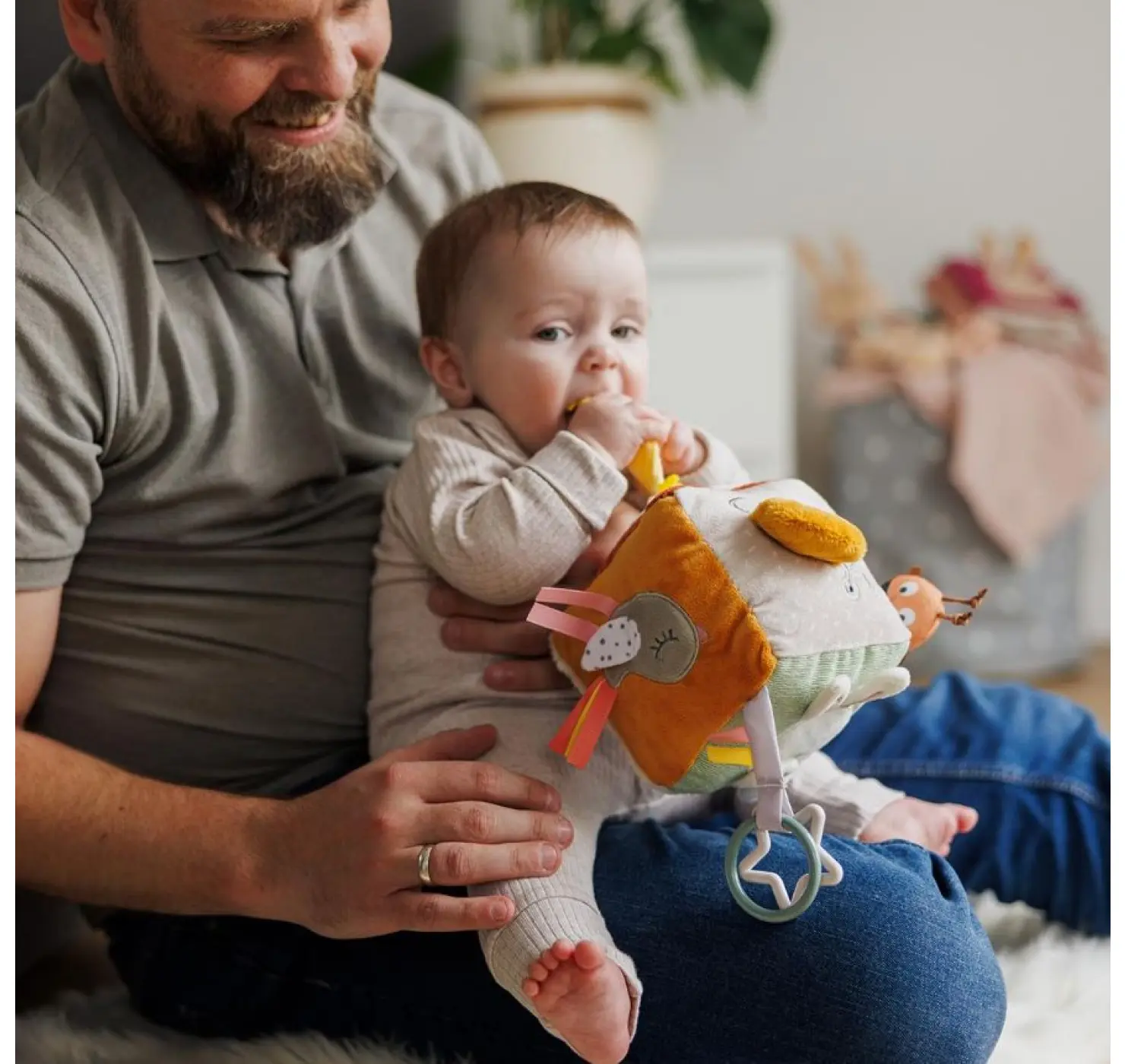 Іграшка сенсорна куб .Babyono" вид 1