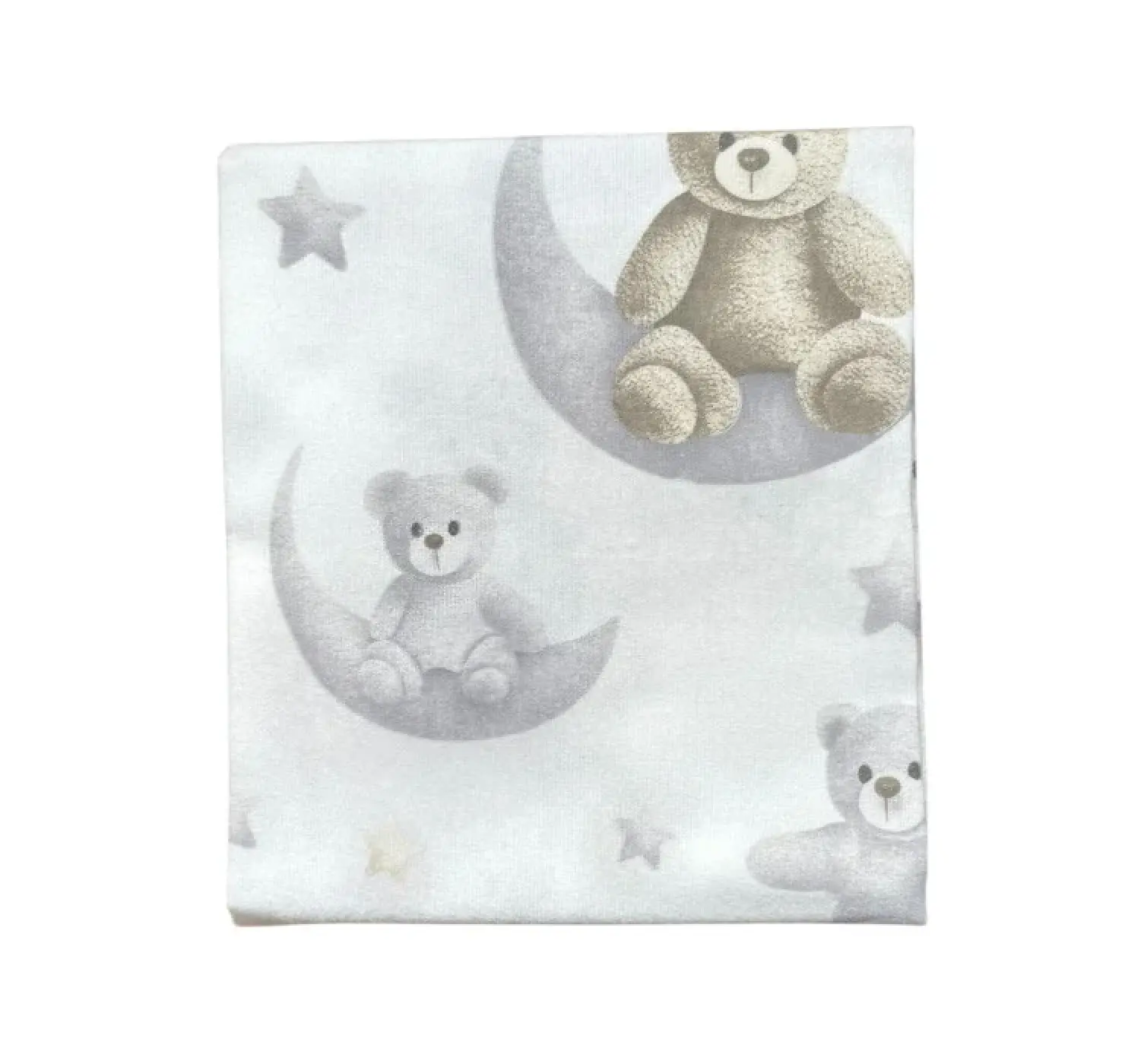 Пелюшка байка Ведмедик на місяці . Колір: Синій. Розмір : 90/80 Home.mama вид 3