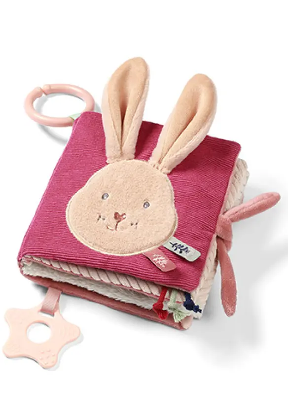 Розвиваюча м'яка книжечка Кролик Каро. BabyOno
