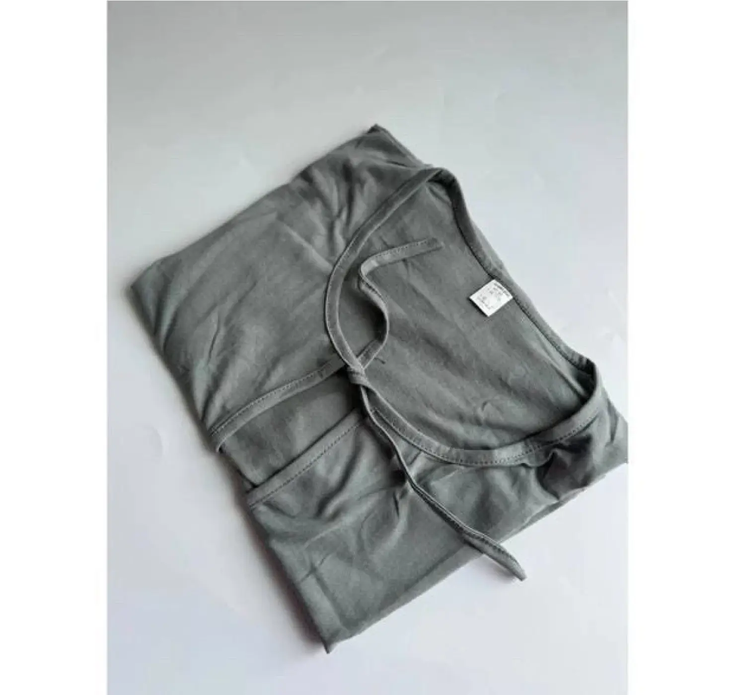 Нічна з великим вирізом на пологи. Розмір: 46/48| Колір: Темно-Сірий . Сонечко