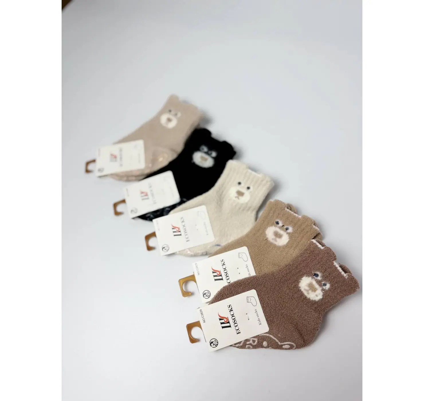 Дитячі Кашемірові шкарпетки з силіконом на стопі. Розмір: 0-6міс. Колір: Мокко. Home. Mama