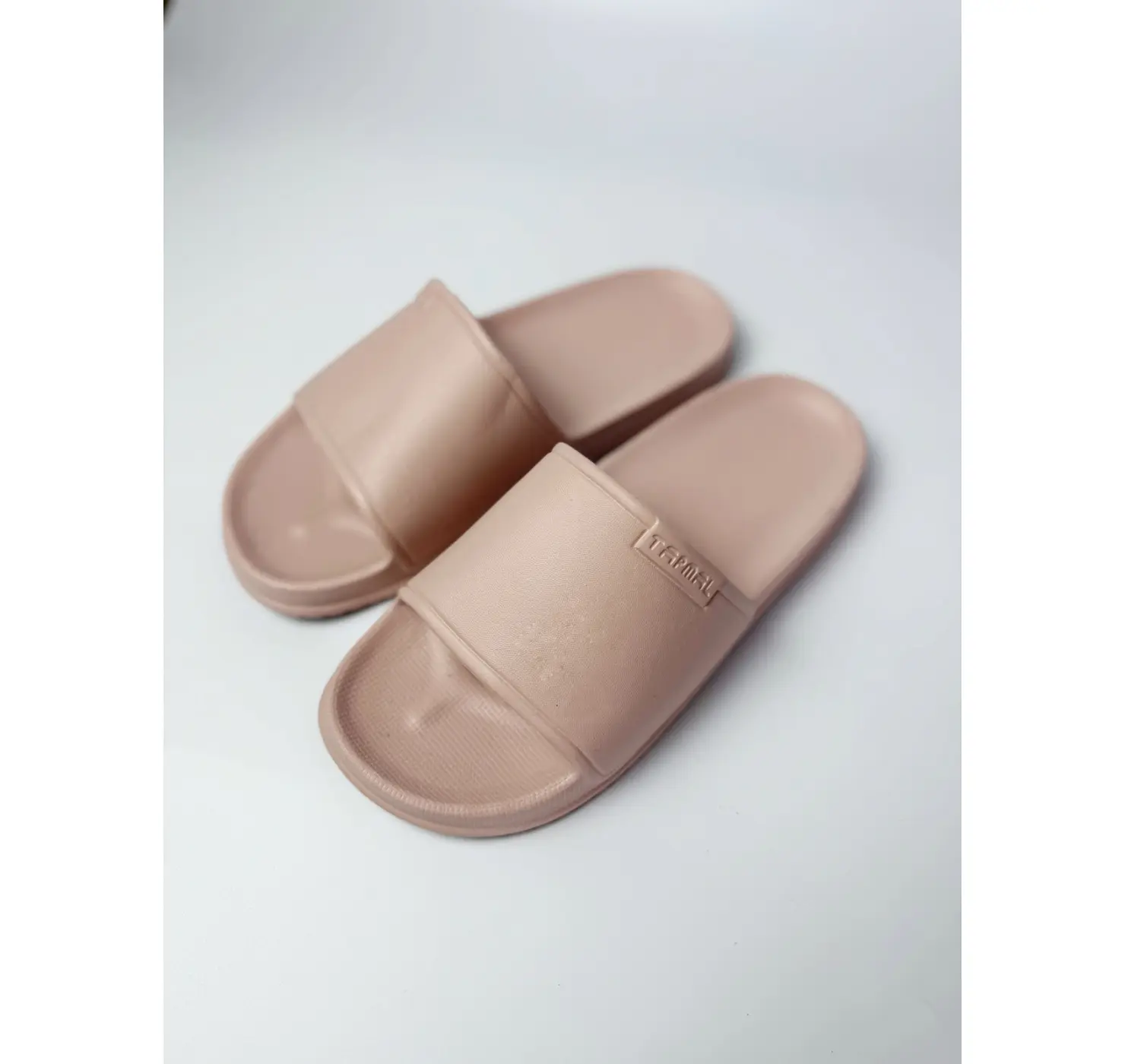 Тапки резинові. Розмір 36/37 | Колір: Пудра. Дрімстан