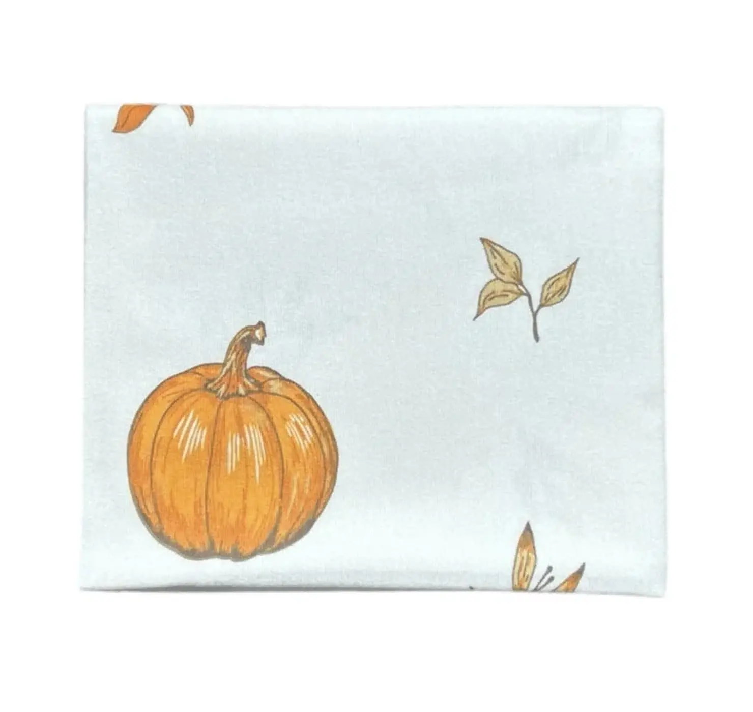 Байкова пелюшка. Принт: Гарбуз. Матеріал: Байка. Колір : Жовтий | Розмір: 90х80. Home.mama